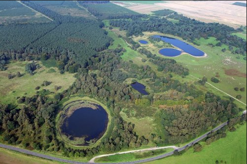 Kettle holes and pingo ponds Kettle holes and pingo ponds