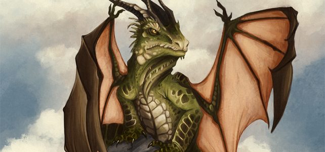Danielle English, Kanizo Art rock dragon kanizo art