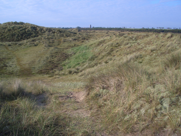 Winterton dunes and church