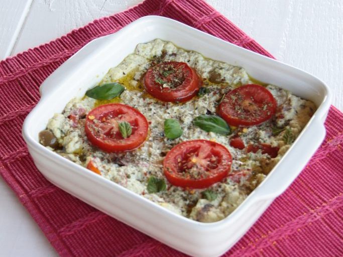 spicy tofu bake
