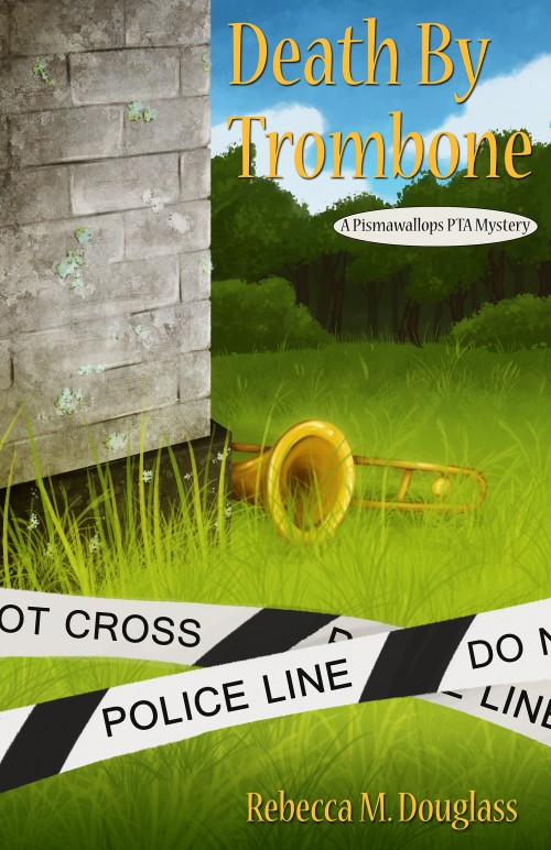 Cover Reveal and special offer | Death by Trombone by Rebecca M Douglass